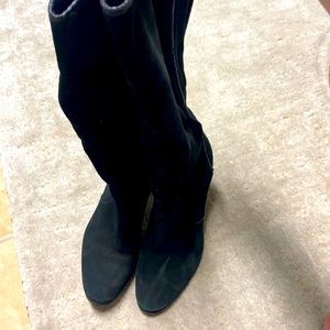 Vince Camuto black heel boots - size 11